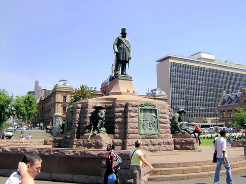Pomnik Paula Krugera w Pretorii przy Church Square