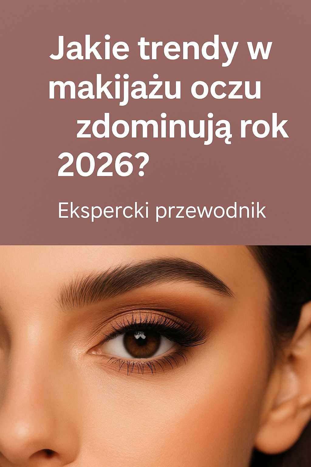 Jakie trendy w makijażu oczu zdominują rok 2026?