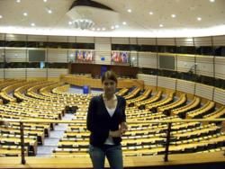Natalia w Euro Parlamencie 