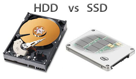 SSD a HDD