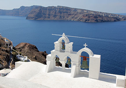 Santorini. Bajkowa wyspa z wulkanem w tle