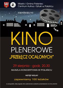 PRZEŁĘCZ OCALONYCH - Rusza kino plenerowe w Połańcu! 