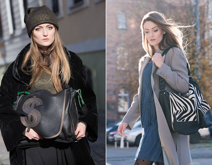 Eleganckie torby dla kobiety kameleona