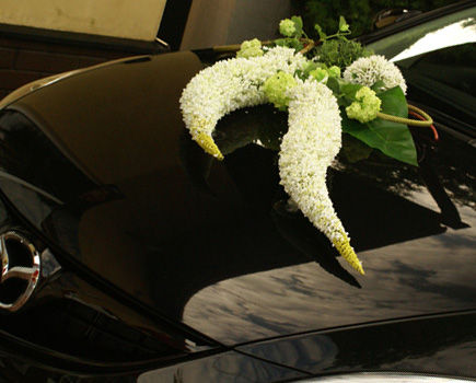 Kupić czy wypożyczyć – dekoracja auta do ślubu