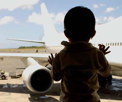 Udana podróż samolotem z dzieckiem