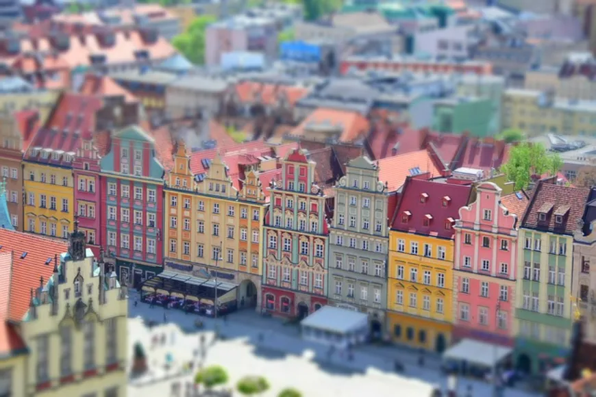 Wrocław z lotu ptaka