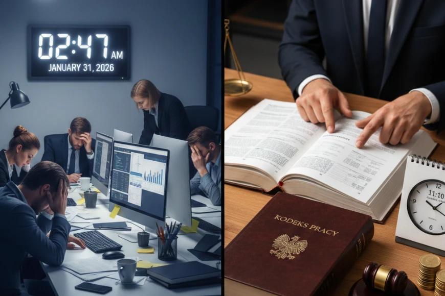 Godziny nadliczbowe w Kodeksie pracy – zasady i limity
