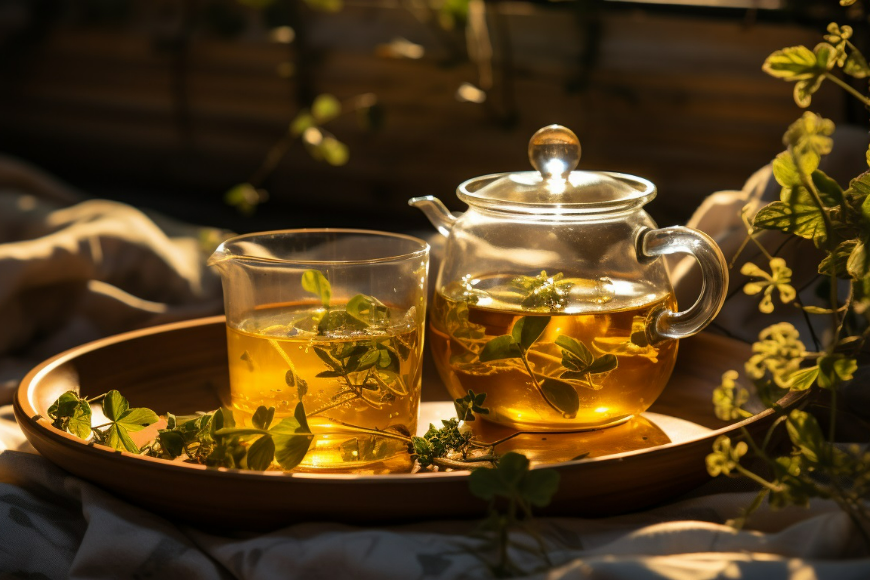 Herbata z melisy na uspokojenie i lepszy sen