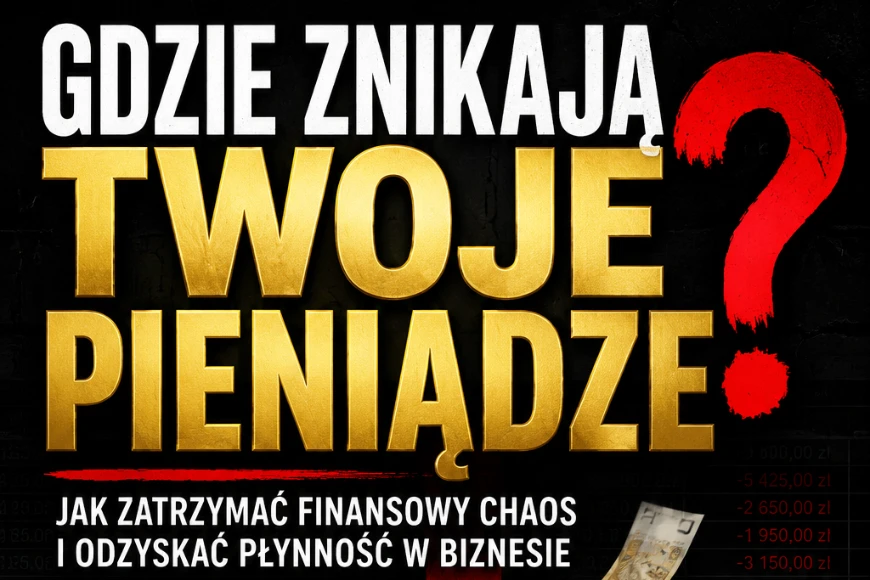 Gdzie Znikają Twoje Pieniądze – Jak zatrzymać finansowy chaos i odzyskać płynność w biznesie