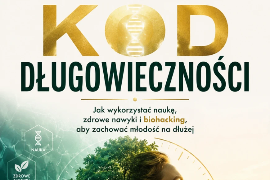 Kod Długowieczności - jak wykorzystać naukę, zdrowe nawyki i biohacking aby zachować młodość na dłużej