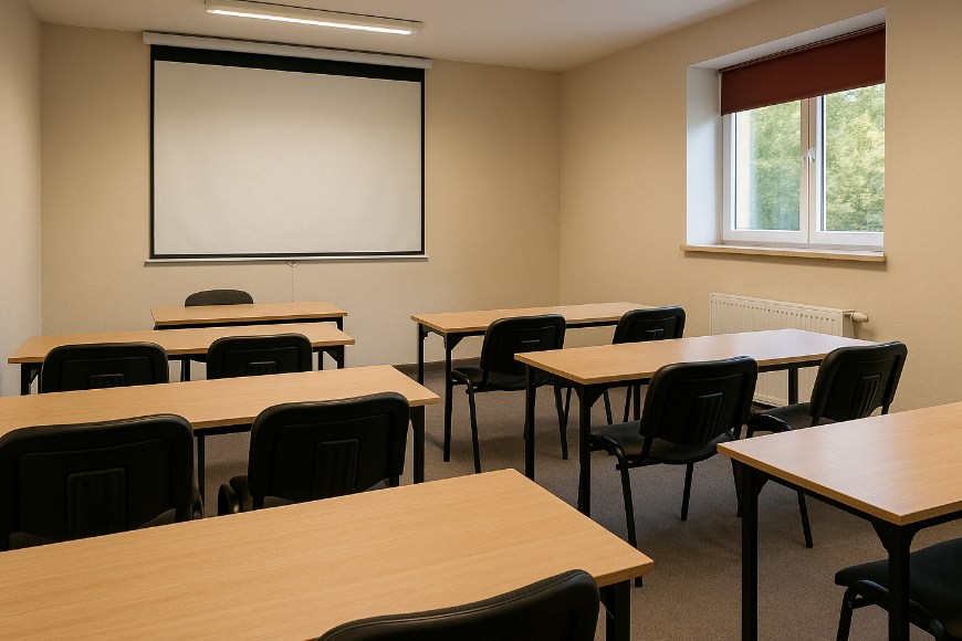 Niskobudżetowa sala szkoleniowa i sala szkoleniowa – praktyczne rozwiązania