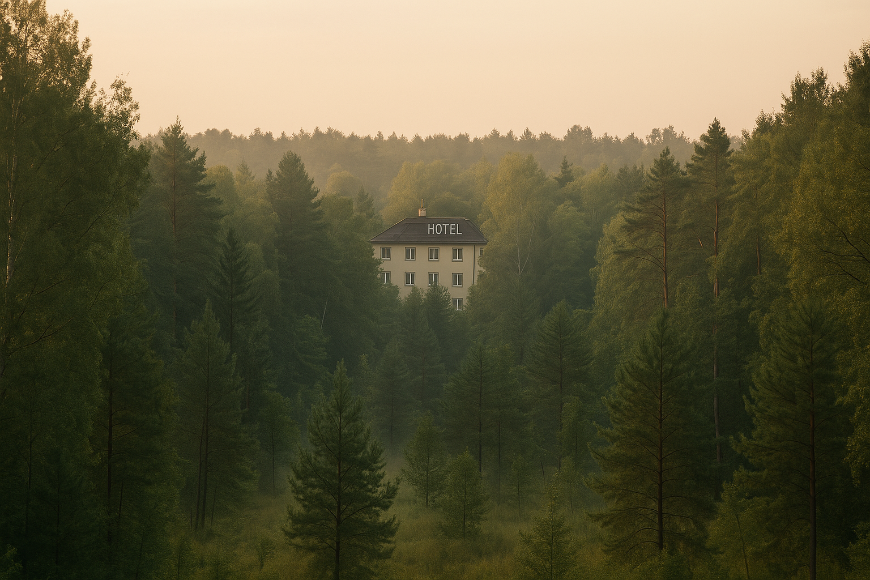 Hideaway – spokój i relaks lesie