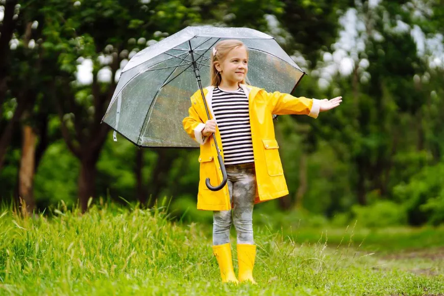 Bezpieczna i modna odzież przeciwdeszczowa dla dzieci