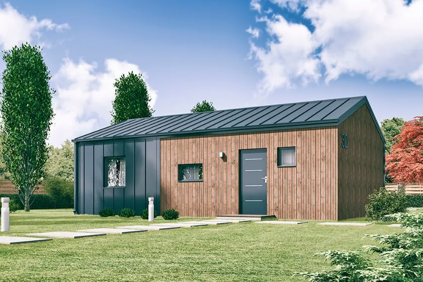 Dom modułowy z automatycznym systemem off-grid — idealne rozwiązanie dla działek bez przyłączy